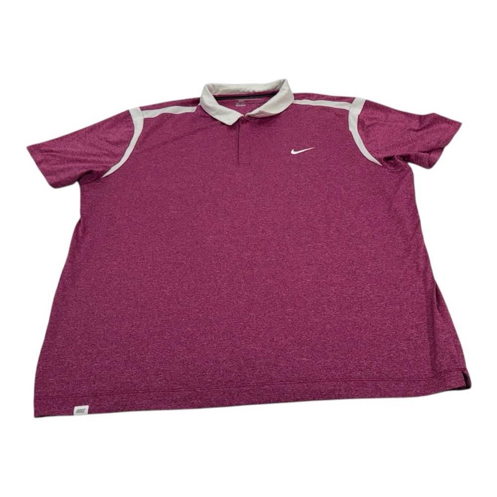 Nike Golf Purple Polo Shirt Athletic Style